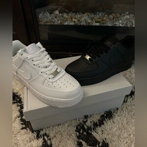 Black and white Air Force 1 brand new